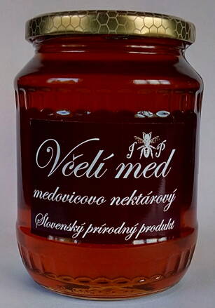 Medovicovo nektárový včelí med 950 g